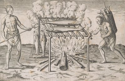 Cooking Fish, plate XIII, from 